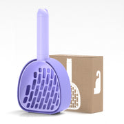 Cat Litter Shovel Plastic Cats Poop Scoop With Base Pets Cleanning Tool Cat Toilet Products Durable Litter Box Cleaner Shovel Pet Products