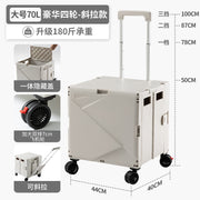 Portable Folding Shopping Cart Take Express Trolley Trolley Trolley Trailer Household Trolley Portable Shopping Cart Small Trolley