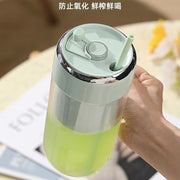 Portable USB Fresh Juicer Fruit Blender Baby Food Supplement Cooking Machine Straw Juicer Cup Blender