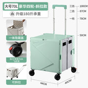 Portable Folding Shopping Cart Take Express Trolley Trolley Trolley Trailer Household Trolley Portable Shopping Cart Small Trolley